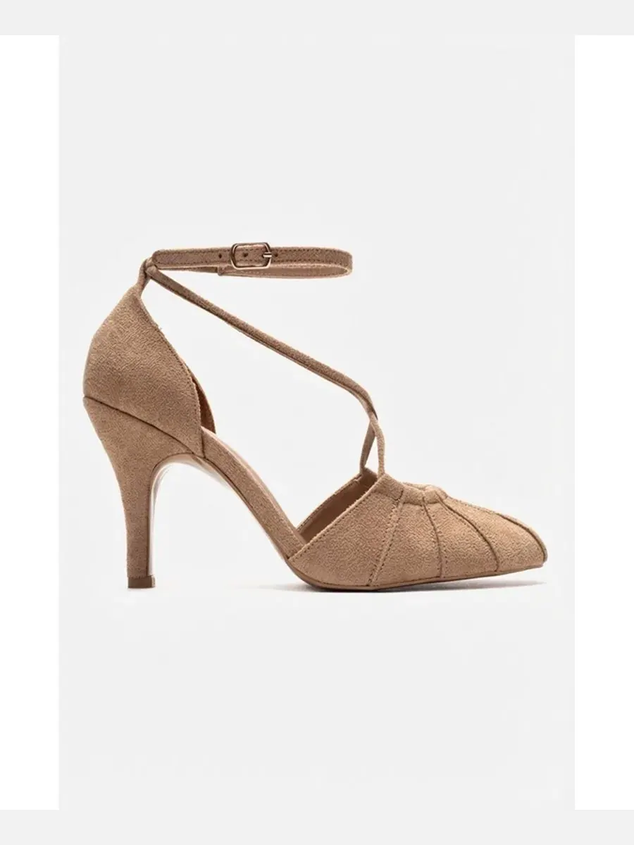 Женские туфли-лодочки Eliza на шпильке Prologue Shoes — изображение 2 из 3, бежевый