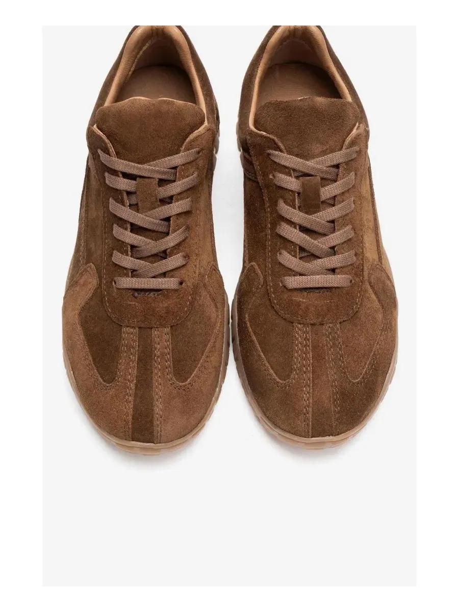Кроссовки женские кожаные Lars Forever & Always Shoes — изображение 5 из 6, коньячный