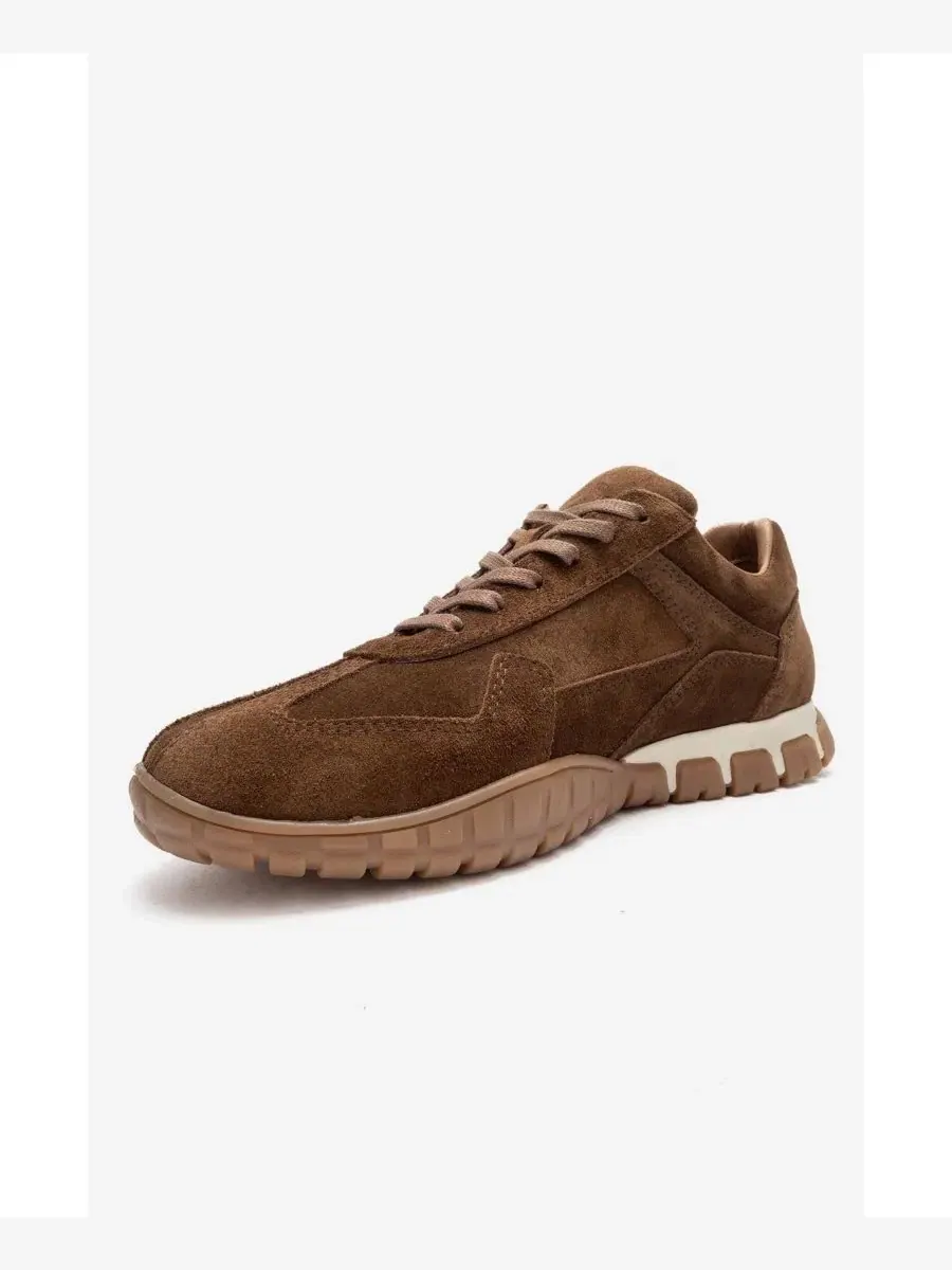 Кроссовки женские кожаные Lars Forever & Always Shoes — изображение 6 из 6, коньячный