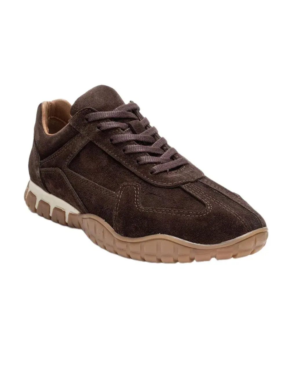 Женский кожаный кроссовок Lars Forever & Always Shoes — изображение 1 из 5, коричневый