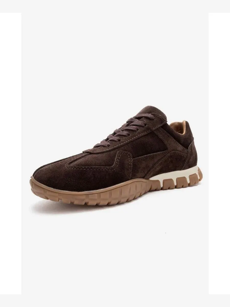 Женский кожаный кроссовок Lars Forever & Always Shoes — изображение 5 из 5, коричневый