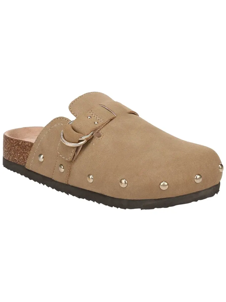 Мюли с плоским каблуком Dr. Scholl's, Taupe Microsuede — изображение 1 из 5