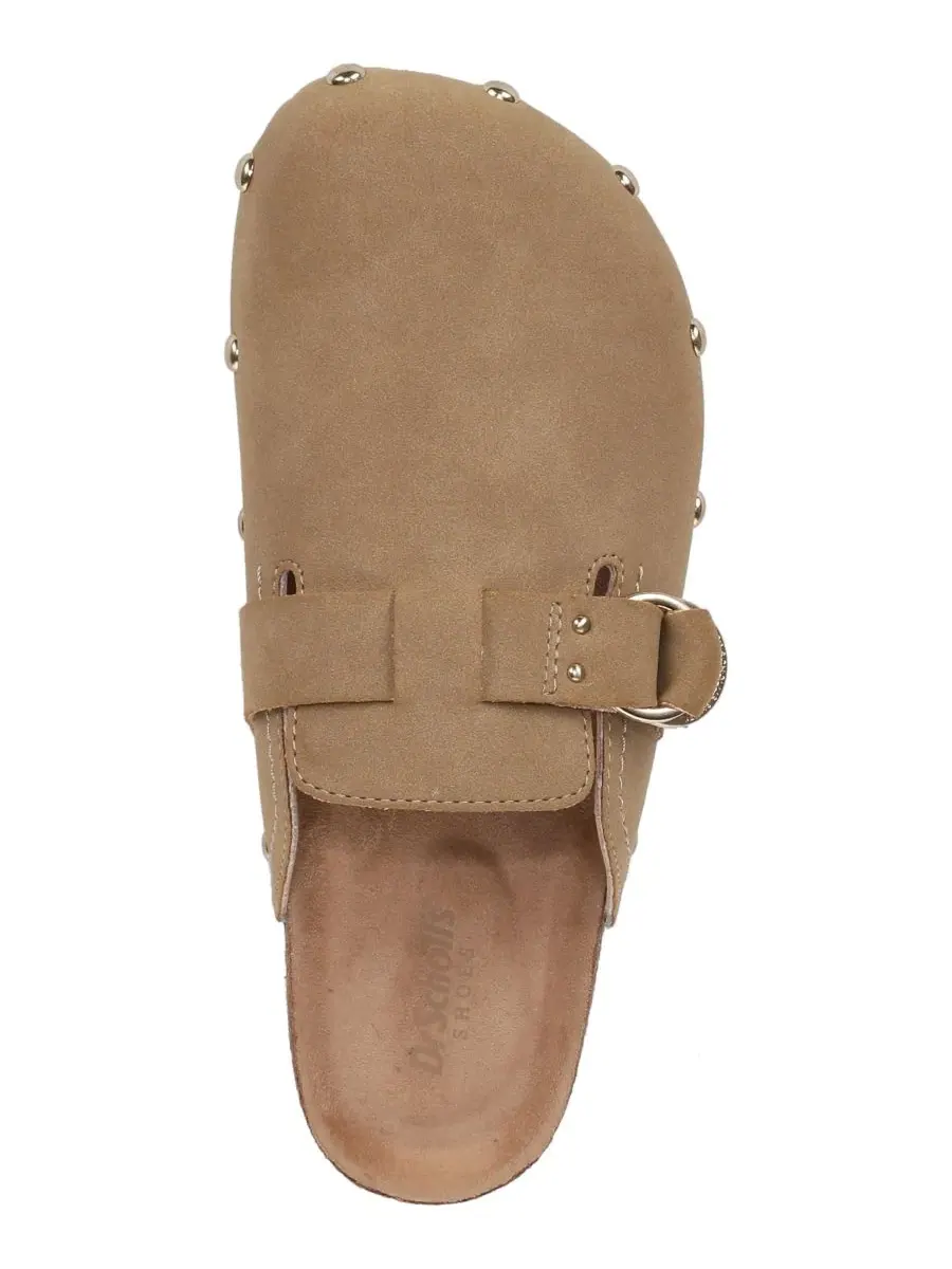 Мюли с плоским каблуком Dr. Scholl's, Taupe Microsuede — изображение 4 из 5