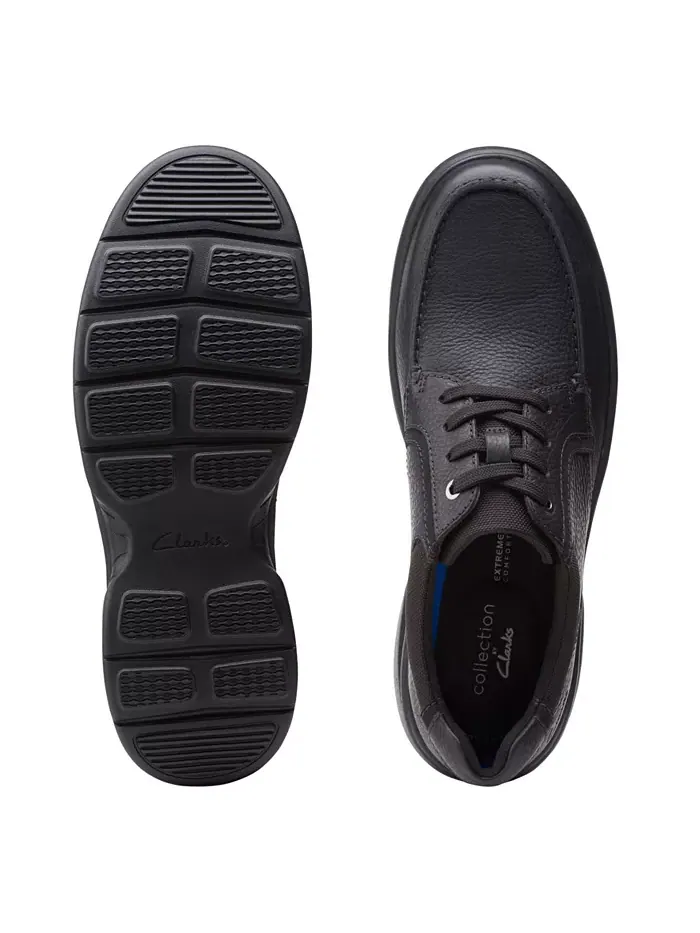 Ботинки мужские Clarks Bradley Vibe, шнурованные — изображение 5 из 8, черный