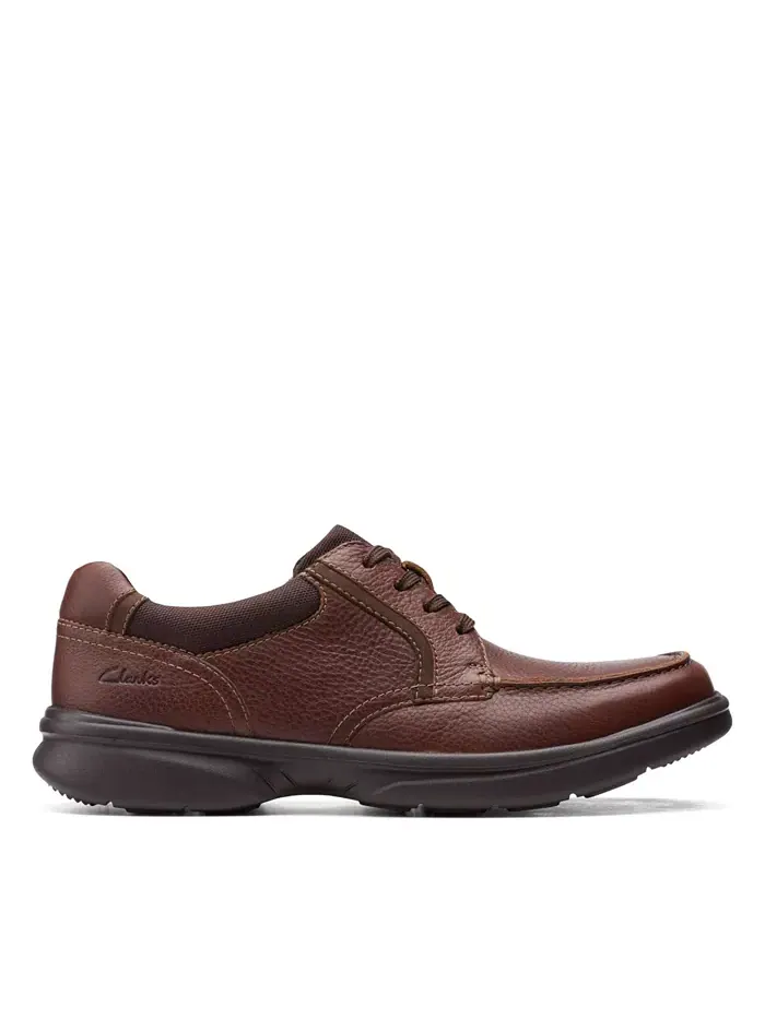 Ботинки мужские Clarks Bradley Vibe, шнурованные — изображение 2 из 8, коричневый