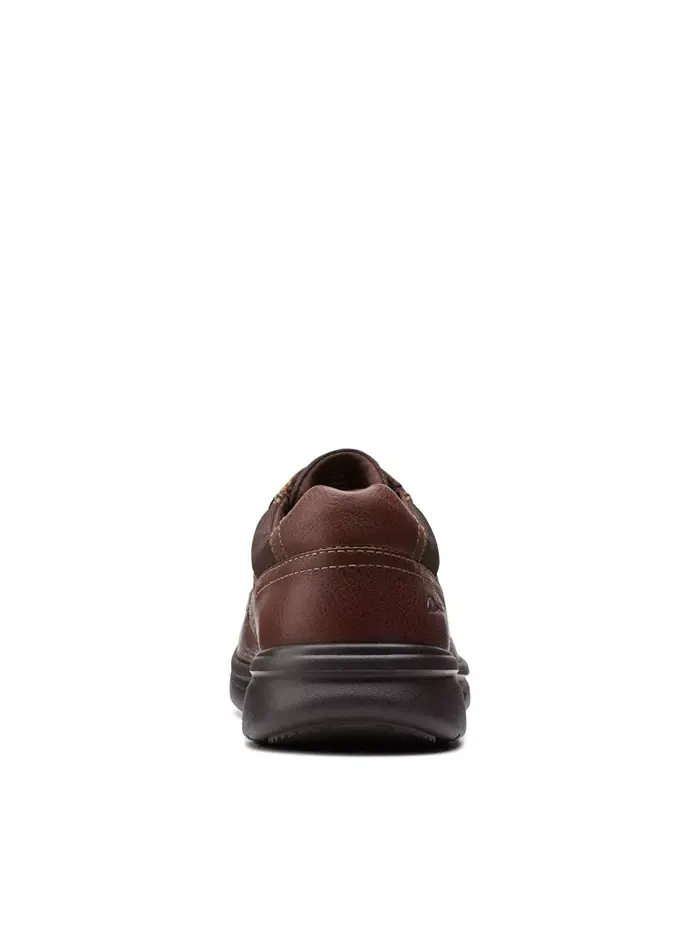 Ботинки мужские Clarks Bradley Vibe, шнурованные — изображение 3 из 8, коричневый