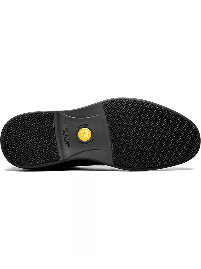 Мужские нескользящие мокасины Wade Moc Toe Slip-On Nunn Bush — изображение 5 из 8, черный
