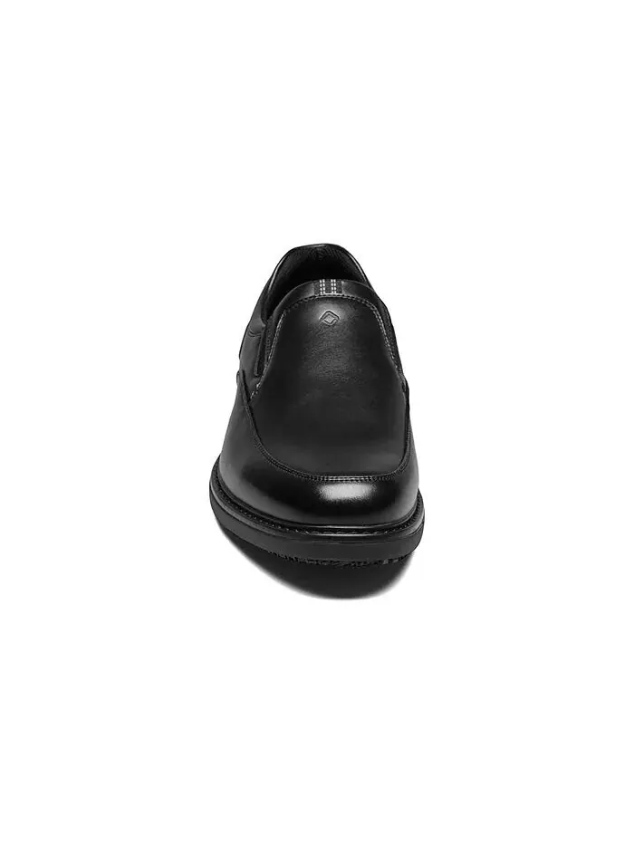 Мужские нескользящие мокасины Wade Moc Toe Slip-On Nunn Bush — изображение 6 из 8, черный