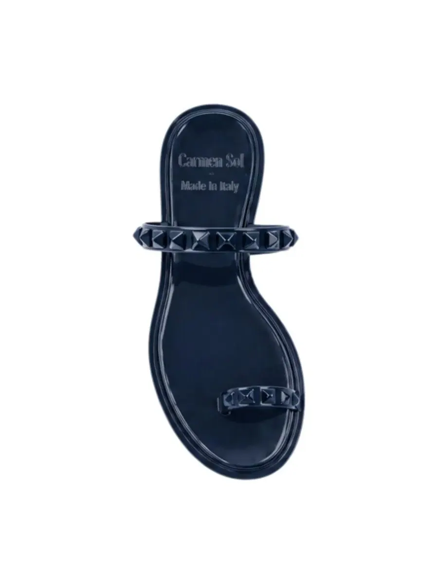 Женские босоножки Maria Flat Sandal CARMEN SOL — изображение 3 из 4, темно-синий
