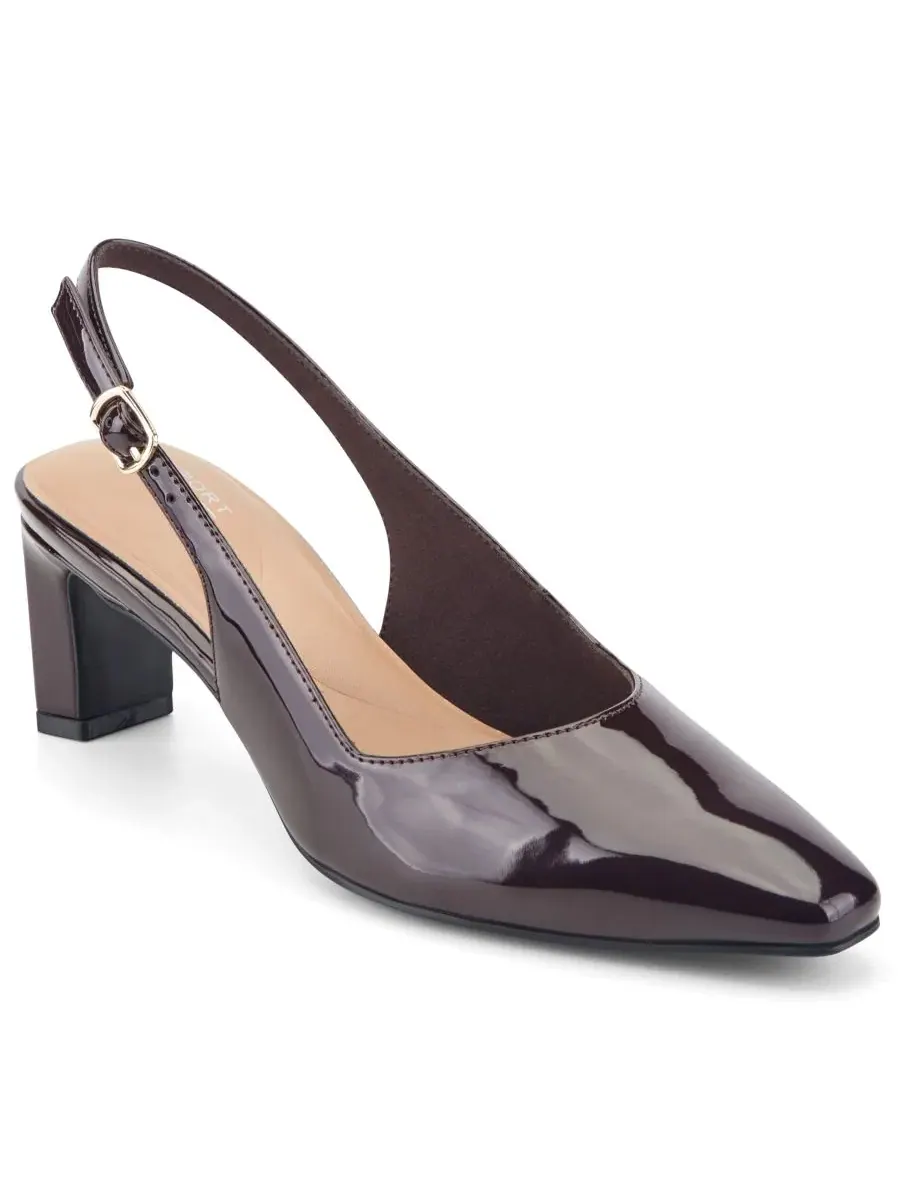 Туфли-лодочки Mayla Slingback Classic Dress Pumps Rockport — изображение 1 из 5, темный бордовый