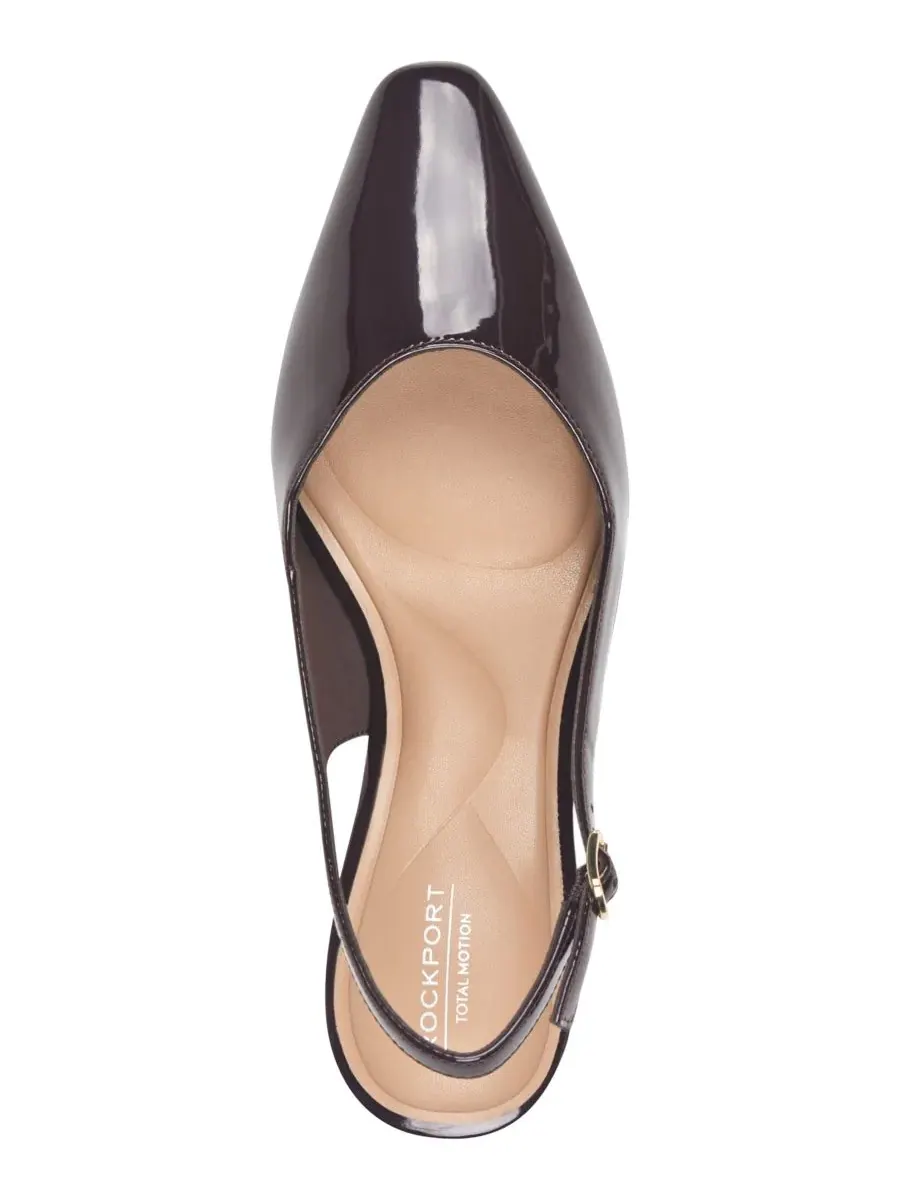 Туфли-лодочки Mayla Slingback Classic Dress Pumps Rockport — изображение 4 из 5, темный бордовый