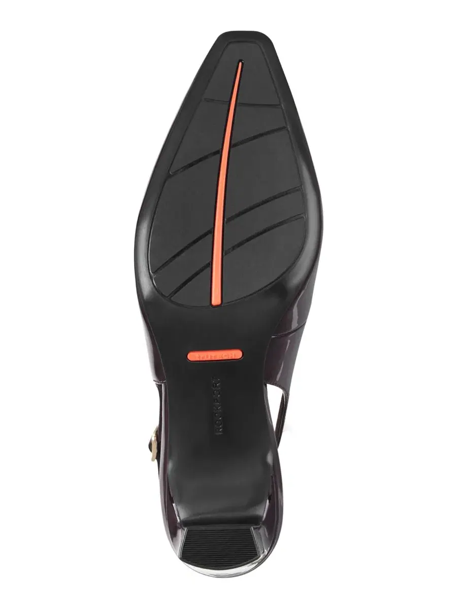Туфли-лодочки Mayla Slingback Classic Dress Pumps Rockport — изображение 5 из 5, темный бордовый