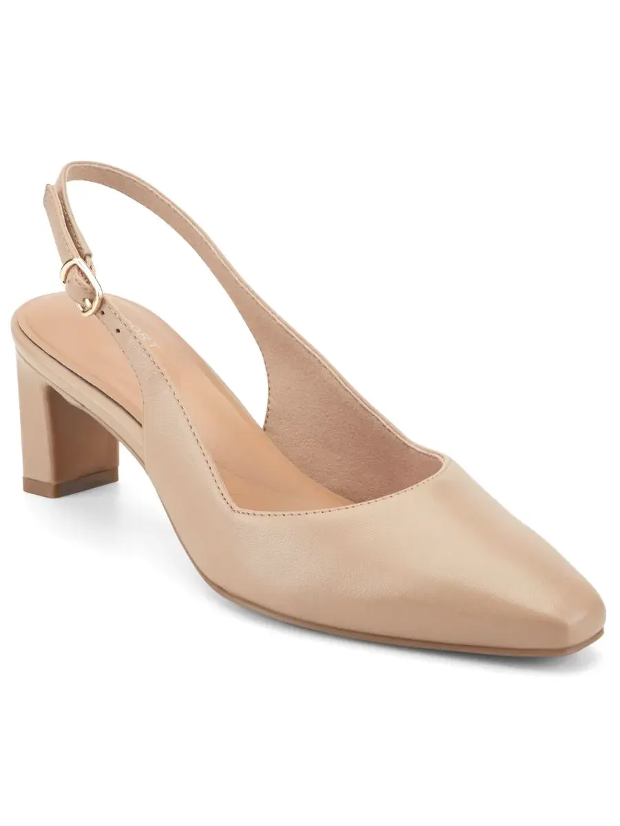 Туфли-лодочки Mayla Slingback Classic Dress Pumps Rockport — изображение 1 из 5, натуральный