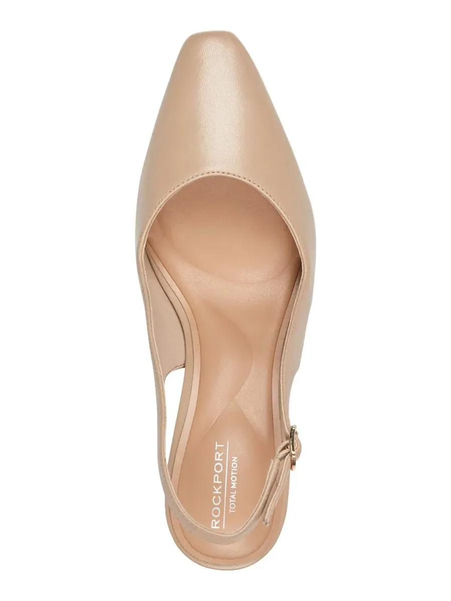 Туфли-лодочки Mayla Slingback Classic Dress Pumps Rockport — изображение 4 из 5, натуральный