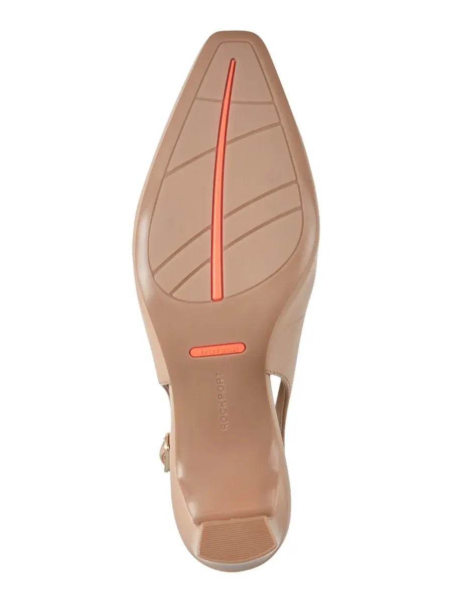 Туфли-лодочки Mayla Slingback Classic Dress Pumps Rockport — изображение 5 из 5, натуральный