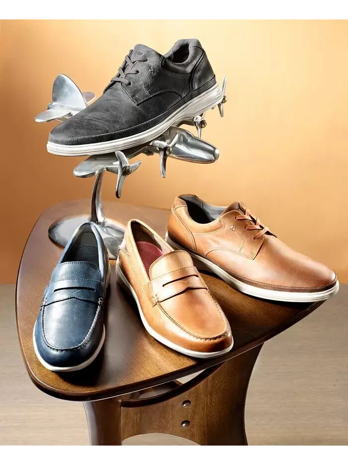 Мужские оксфорды Dressports 2 Go Pt Rockport — изображение 11 из 11, карамель