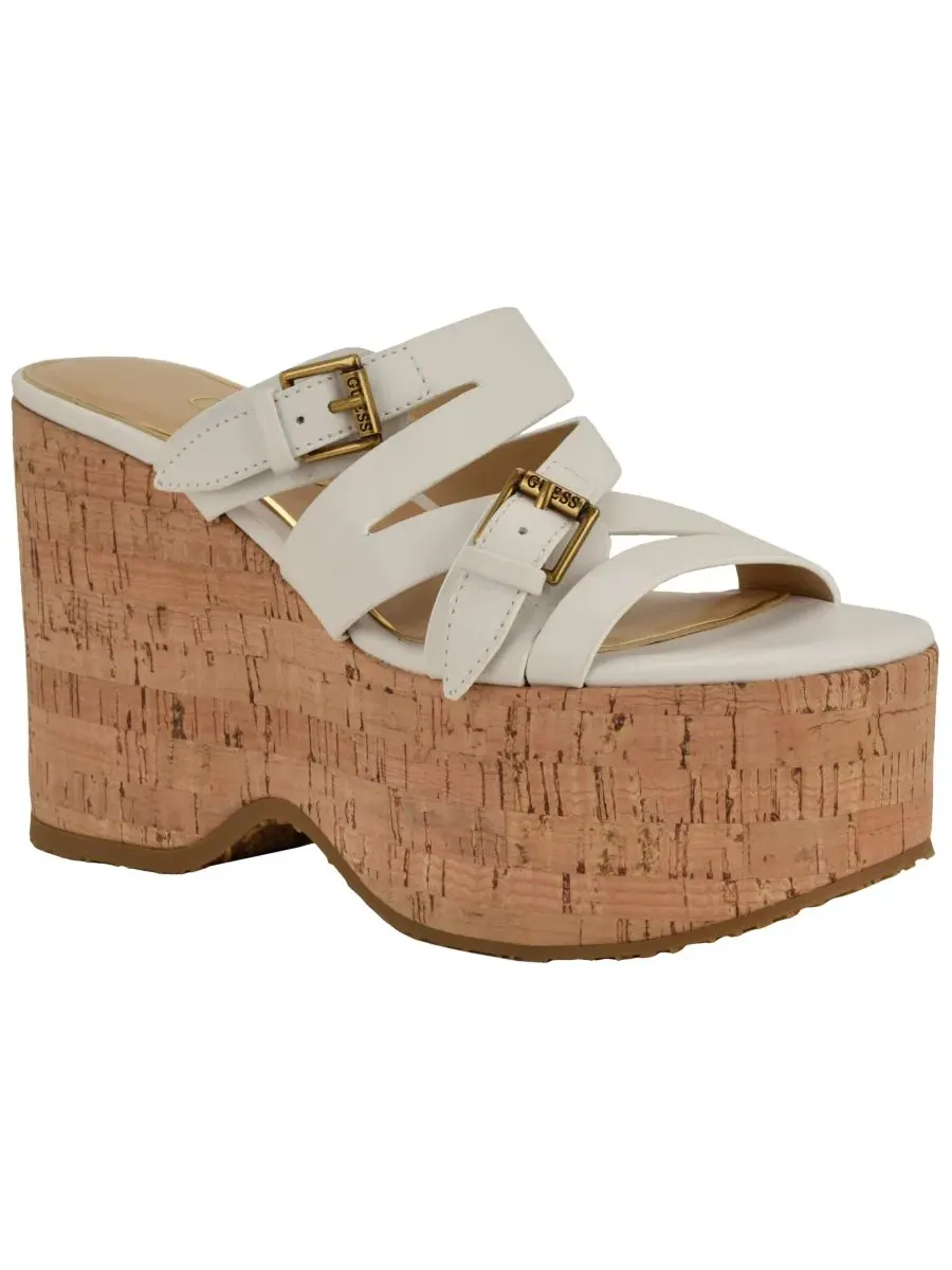 Женские сандалии на высокой платформе и танкетке Nailah с ремешками GUESS