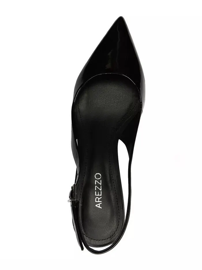 Женские туфли-лодочки Sutton Low Stiletto Arezzo — изображение 4 из 9, черный