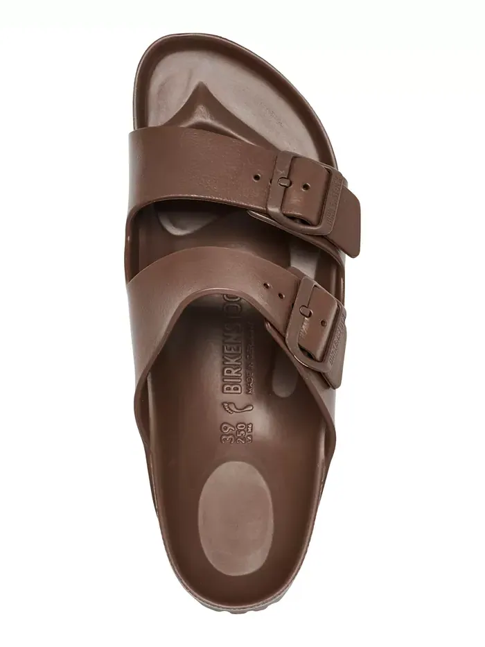 Женские сандалии Arizona Essentials EVA с двумя ремешками от Finish Line Birkenstock — изображение 5 из 6, коричневый