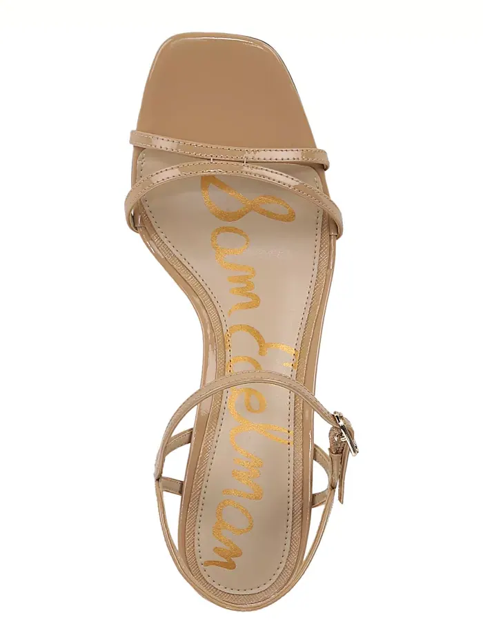 Женские сандалии Presley на тонких ремешках Sam Edelman — изображение 4 из 9, бежевый