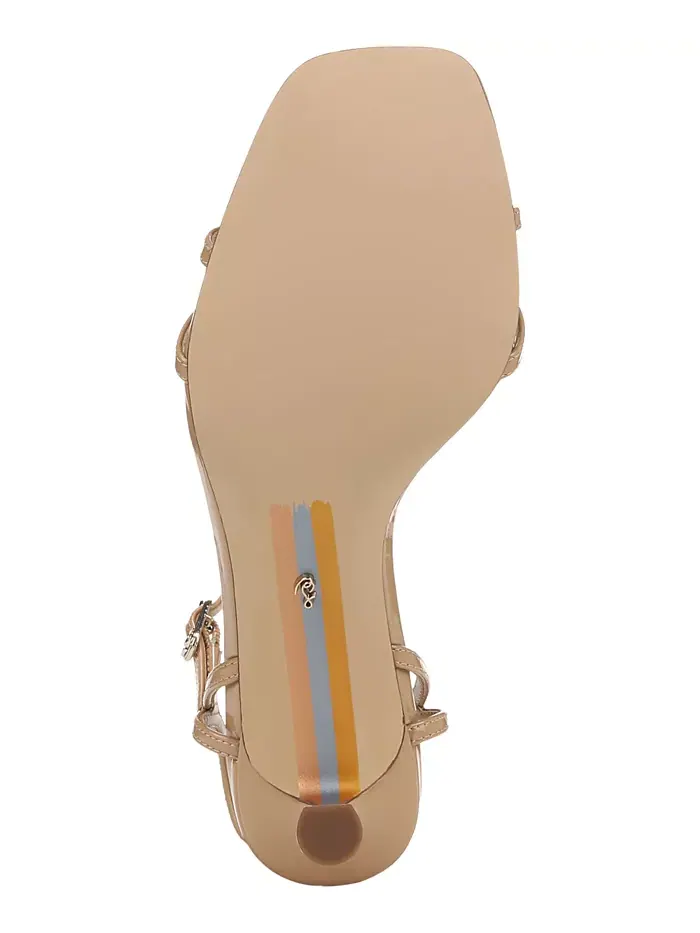 Женские сандалии Presley на тонких ремешках Sam Edelman — изображение 5 из 9, бежевый