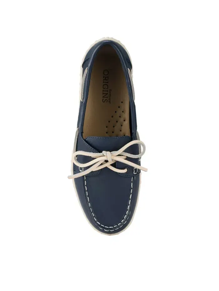Женские туфли-лодочки Origins Beverlie Slip-On Baretraps — изображение 4 из 5, темно-синий
