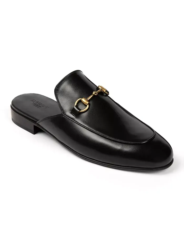 Мужские туфли Milano Horsebit Mule Anthony Veer — изображение 1 из 5, черный
