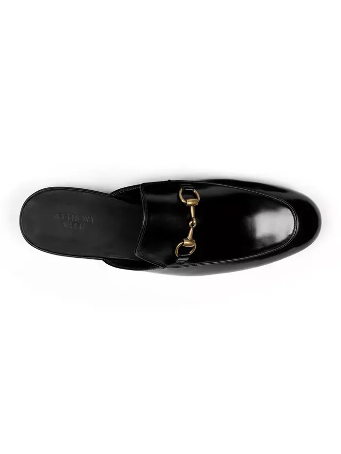 Мужские туфли Milano Horsebit Mule Anthony Veer — изображение 3 из 5, черный