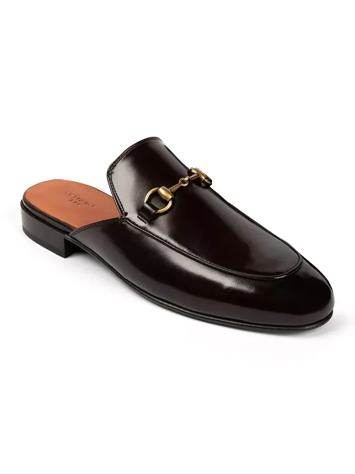 Мужские туфли Milano Horsebit Mule Anthony Veer — изображение 1 из 5, коричневый