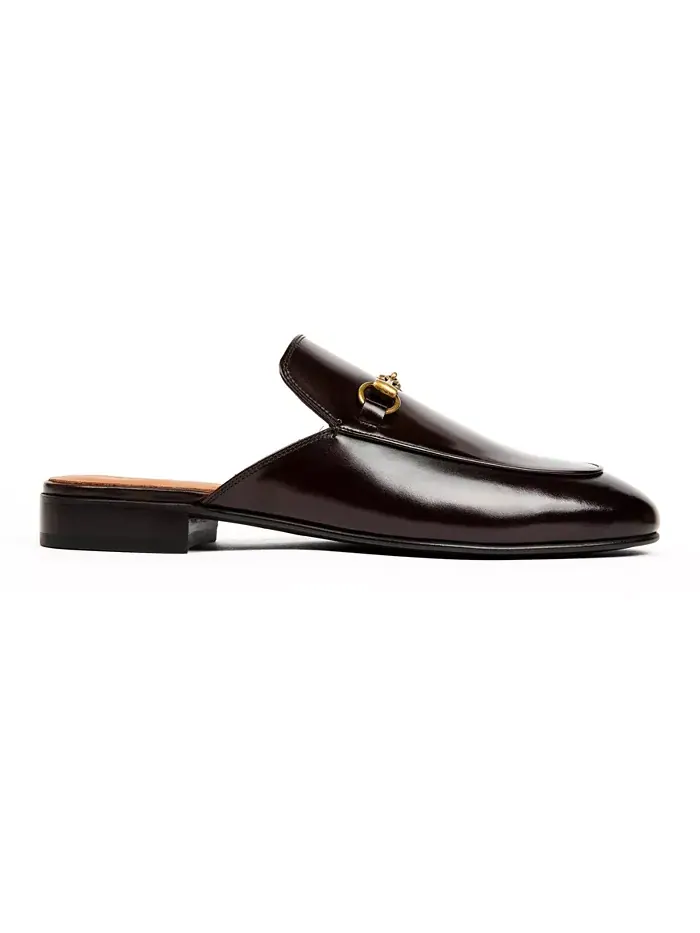 Мужские туфли Milano Horsebit Mule Anthony Veer — изображение 2 из 5, коричневый