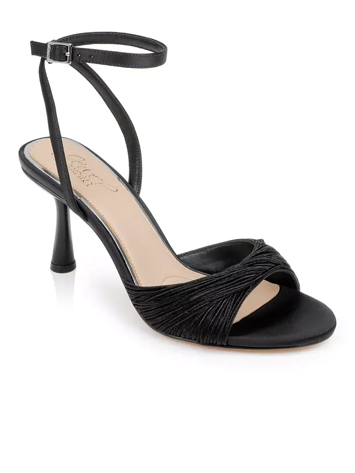 Женские босоножки Nanette Stiletto на шпильке Jewel Badgley Mischka — изображение 1 из 5, черный