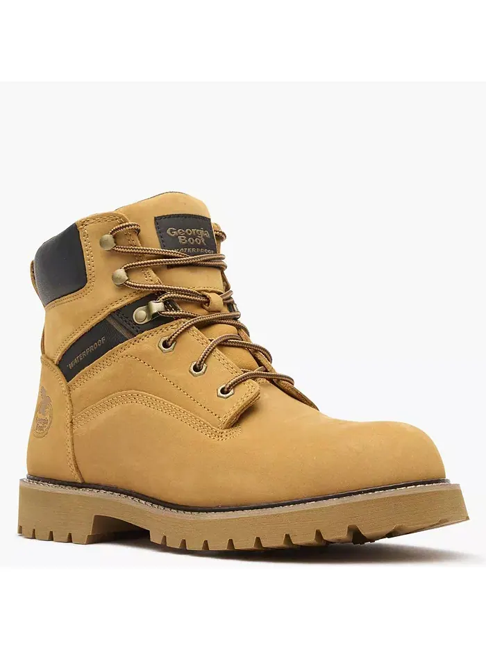Мужские рабочие ботинки Core 37 Steel Toe Waterproof Georgia Boot — изображение 1 из 7, бежевый/бежевый