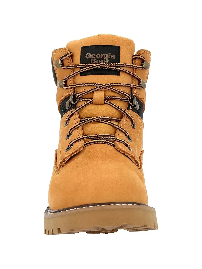 Мужские рабочие ботинки Core 37 Steel Toe Waterproof Georgia Boot — изображение 2 из 7, бежевый/бежевый