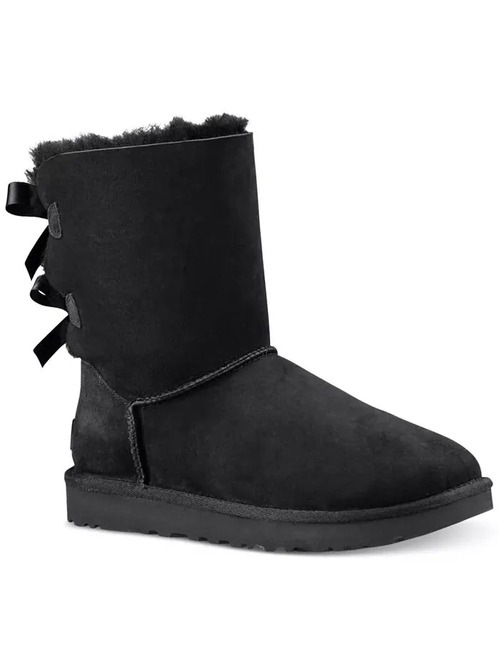 Женские ботинки Bailey Bow II UGG® — изображение 1 из 4, черный