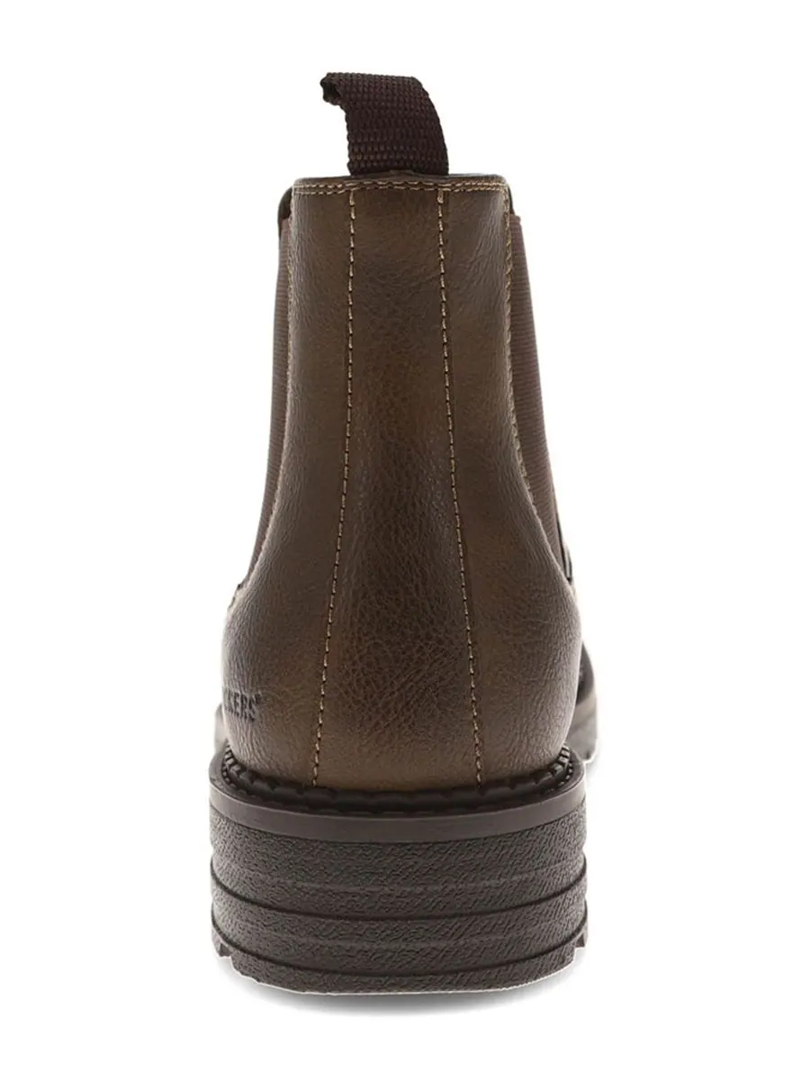 Мужские ботинки Truman Stain Defender с закругленным носком Dockers — изображение 3 из 6, темный бежевый