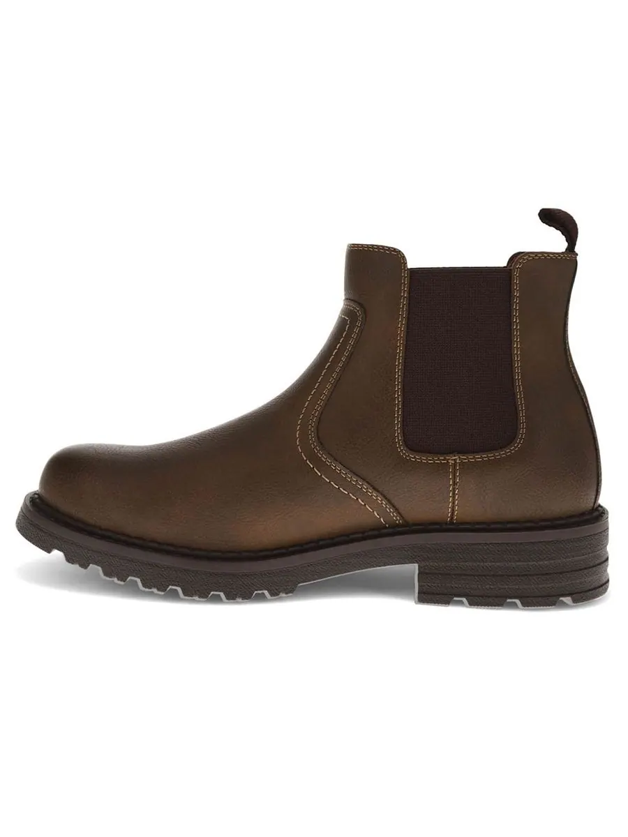 Мужские ботинки Truman Stain Defender с закругленным носком Dockers — изображение 6 из 6, темный бежевый