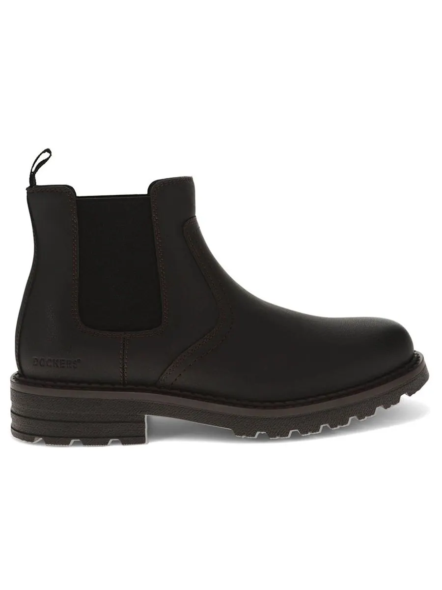 Мужские ботинки Truman Stain Defender с закругленным носком Dockers — изображение 2 из 6, черный