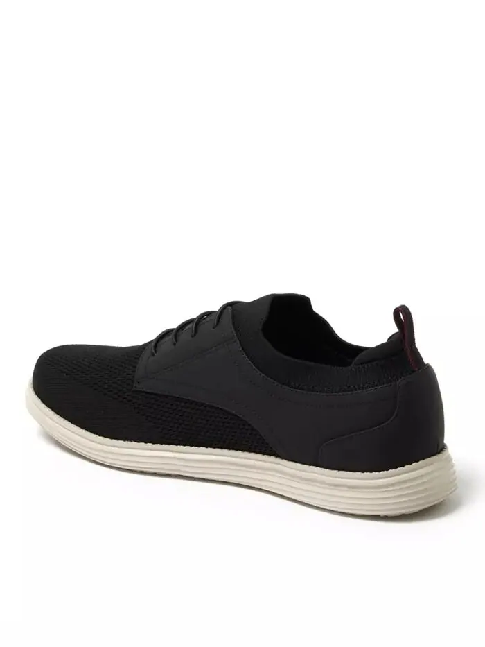 Мужские кроссовки Nash Stretch Knit Oxford Slip On Dearfoams — изображение 2 из 5, черный