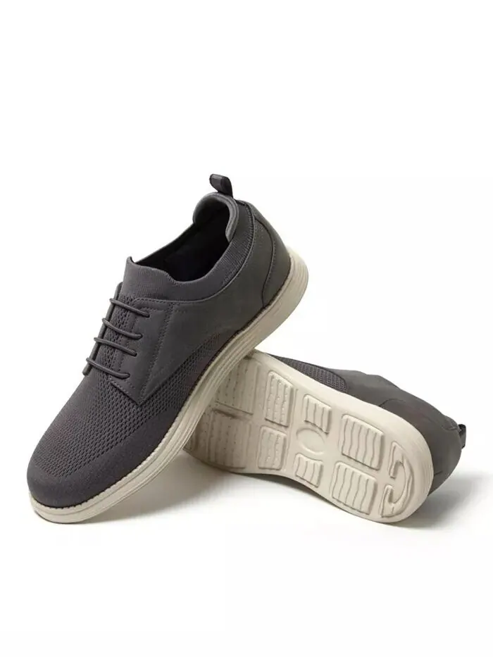 Мужские кроссовки Nash Stretch Knit Oxford Slip On Dearfoams — изображение 2 из 5, серый