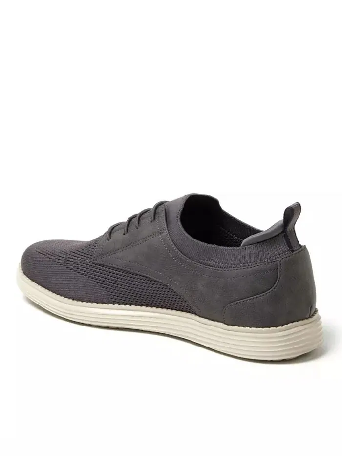 Мужские кроссовки Nash Stretch Knit Oxford Slip On Dearfoams — изображение 3 из 5, серый