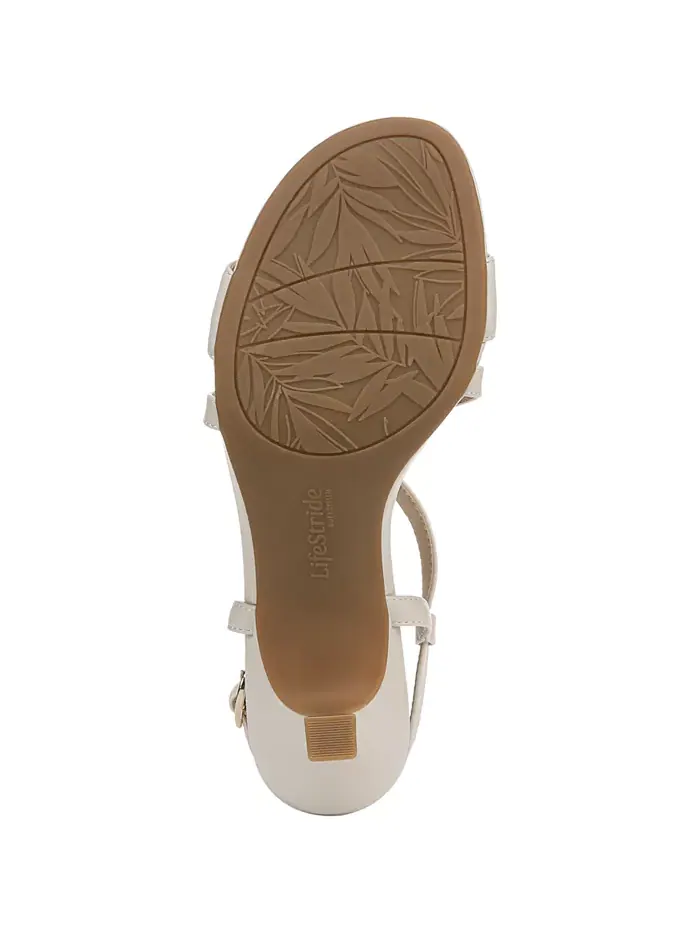 Женские босоножки Nolita Strappy Slingback Dress Sandals LifeStride — изображение 7 из 7, костяной