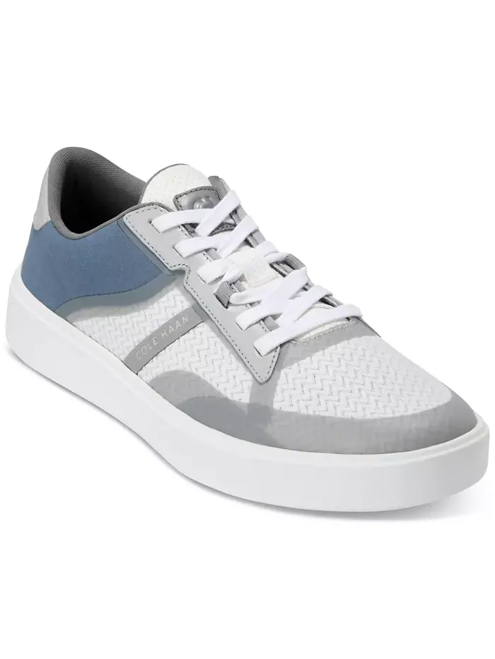 Мужские кроссовки Grand Crosscourt Winner из комбинированных материалов на шнуровке Cole Haan