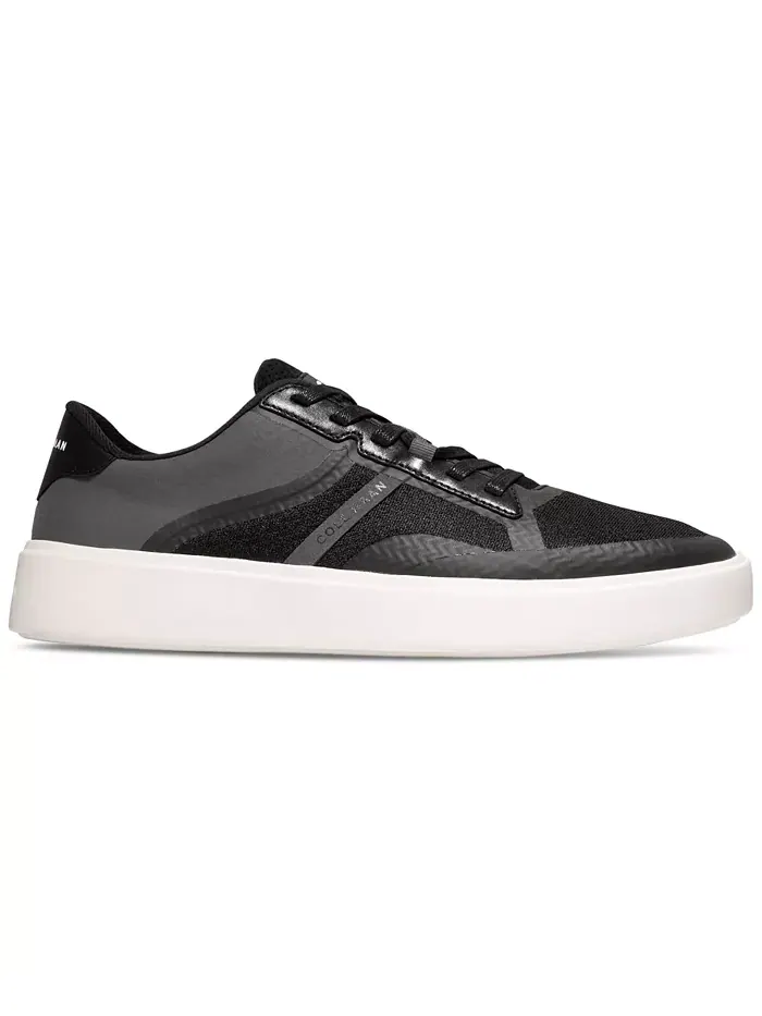 Мужские кроссовки Grand Crosscourt Winner из комбинированных материалов на шнуровке Cole Haan — изображение 2 из 8