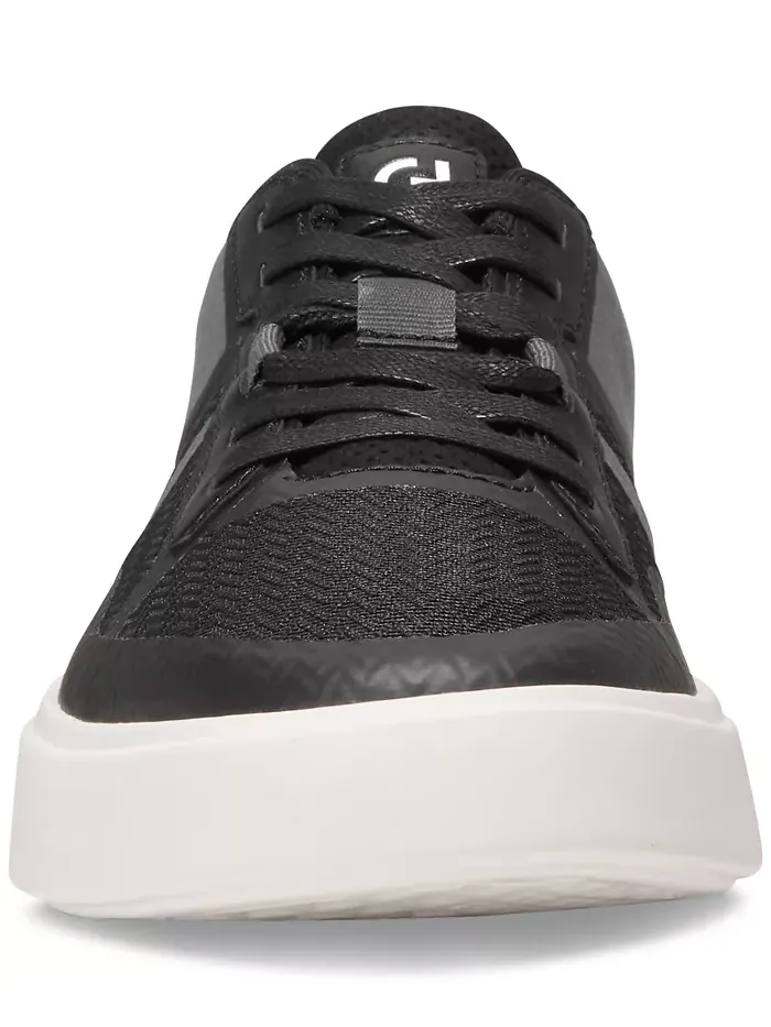 Мужские кроссовки Grand Crosscourt Winner из комбинированных материалов на шнуровке Cole Haan — изображение 3 из 8