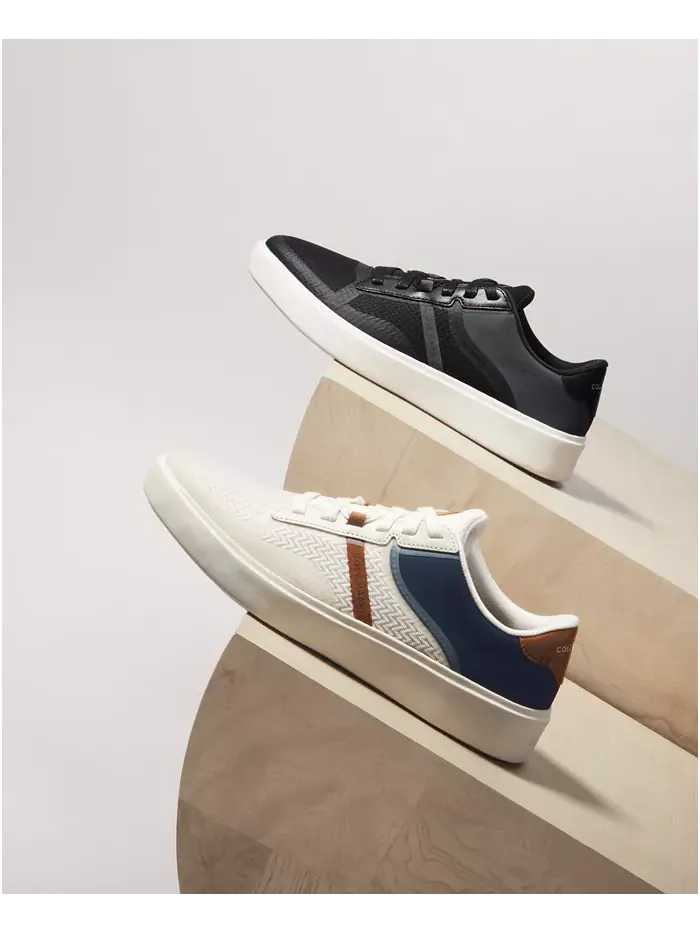 Мужские кроссовки Grand Crosscourt Winner из комбинированных материалов на шнуровке Cole Haan — изображение 8 из 8