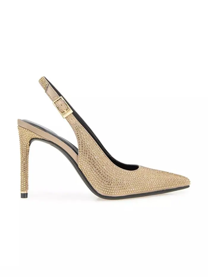 Женские туфли Quinnly Sling Crystal Pumps Kenneth Cole New York — изображение 2 из 5, шиитаке