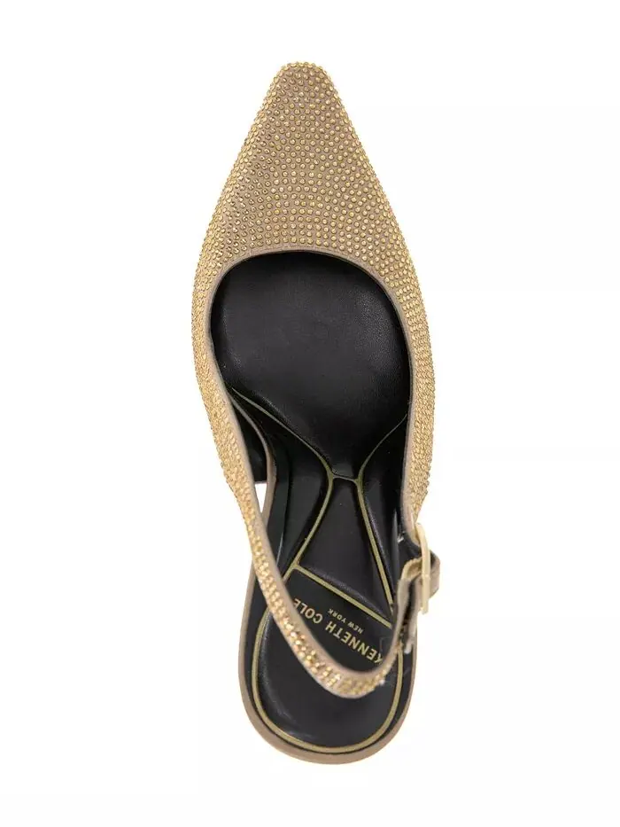 Женские туфли Quinnly Sling Crystal Pumps Kenneth Cole New York — изображение 4 из 5, шиитаке