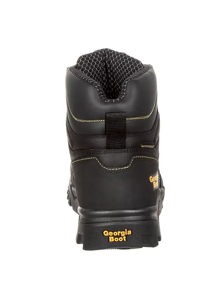 Мужские рабочие ботинки Amplitude Composite Toe Waterproof Georgia Boot — изображение 3 из 7, черный