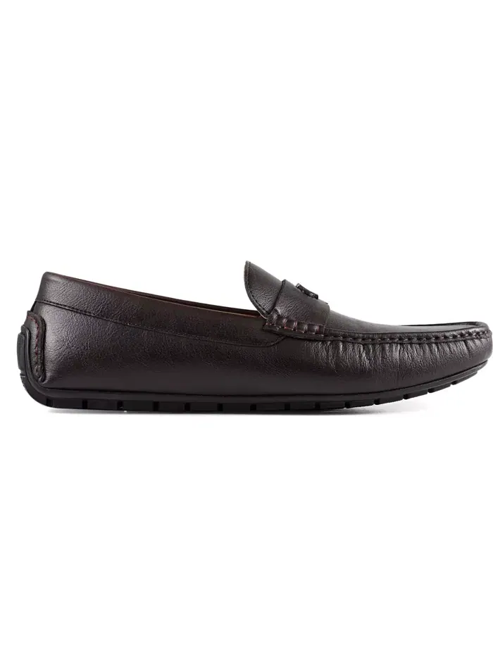 Мужские повседневные лоферы Follman Slip-On Calvin Klein — изображение 2 из 5, коричневый