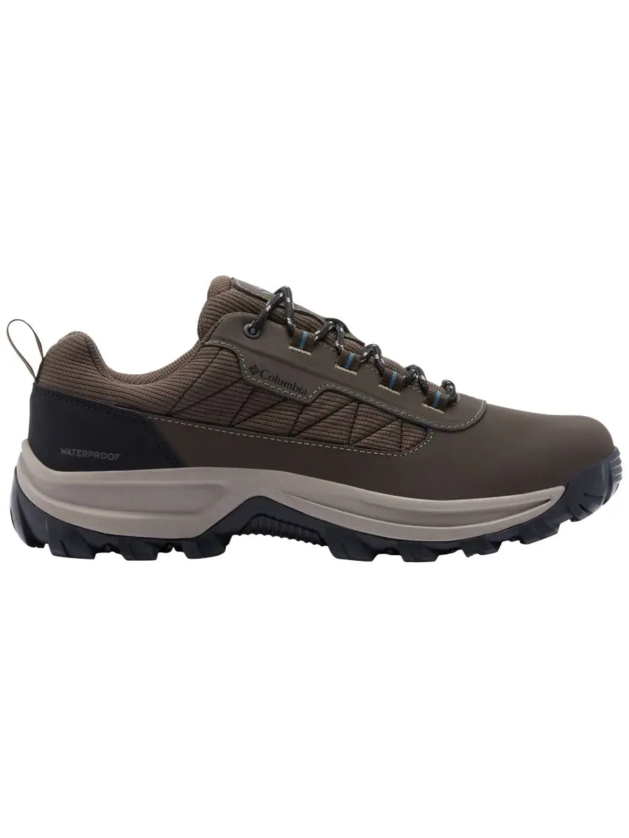 Мужские низкие походные ботинки Transverse Hike на шнуровке Columbia, tundra/everсиний — изображение 2 из 10
